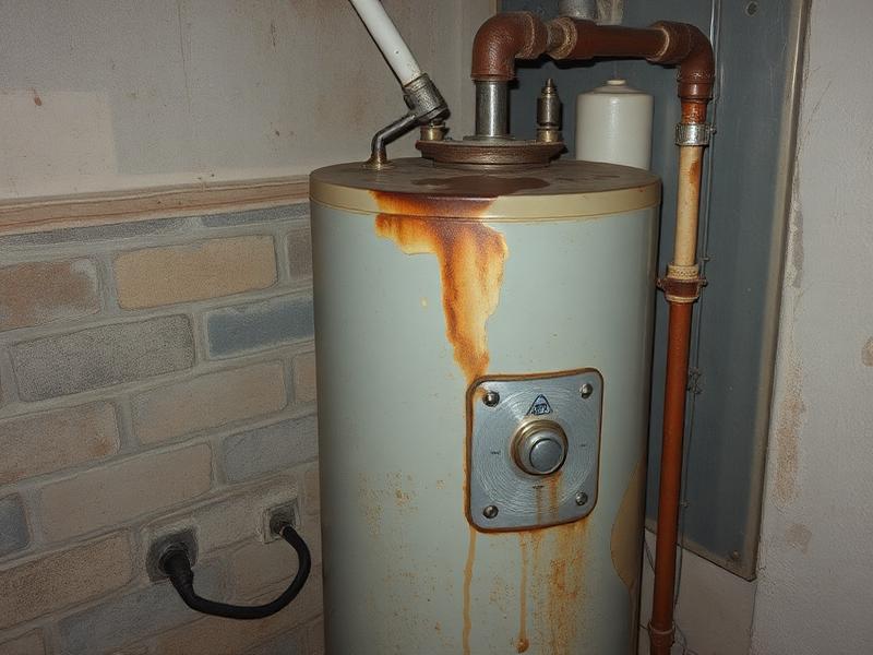 Before — 40-gallon tank → tankless upgrade